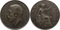 Großbritannien Penny Georg V. (1910-1936) - Kursmünze (1911-1920) -
