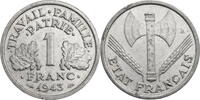 Frankreich 1 Franc Kursmünze (1942-1943) -