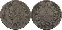 Frankreich, 3. Republik 5 Centimes Kursmünze (1871-1898) -