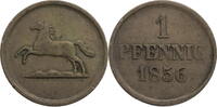 Braunschweig 1 Pfennig Wilhelm I. (1831-1884) - Kursmünze (1851-1856) -