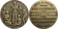 Belgien, Antwerpen Medaille o.J. Für Verdienste im 1. Weltkrieg f.vz 501.04 元 含税 ＋  125.26 元 运费