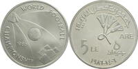 Ägypten 5 Pfund XIII. World Soccer Mexico 1986 -