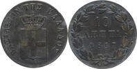Griechenland 10 Lepta Otto (1832-1862) - Kursmünze (1847-1857) -