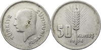 Türkei, Republik 50 Kurus Kursmünze (1935-1937) -