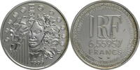 Frankreich, 5. Republik 6,55957 Francs Neue Währung -