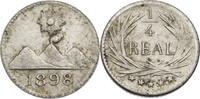 Guatemala ¼ Real Kursmünze (1894-1899) -