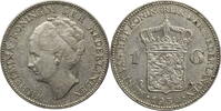 Niederlande 1 Gulden Wilhelmina - Kursmünze (1922-1945) -