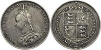 Großbritannien 6 Pence Victoria (1837-1901) - Kursmünze -