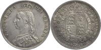 Großbritannien ½ Crown Victoria (1837-1901) - Kursmünze (1887-1892) - 2nd Portrait -