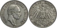Kaiserreich, Sachsen 3 Mark Friedrich August III. (1904-1918) - Kursmünze (1908-1913) -