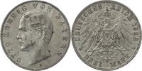 Kaiserreich, Bayern 3 Mark Otto (1886-1913) - Kursmünze (1908-1913) -