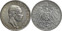 Kaiserreich, Sachsen 3 Mark Friedrich August II. (1904-1918) - Kursmünze (1908-1913) -