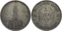 Drittes Reich 5 Reichsmark Garnisonkirche o. Datum - Kursmünze (1934-1935) -