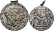 Österreich u. Deutschland Medaille Franz Josef I. (1848-1916) und Wilhelm II - Einigkeit macht stark -