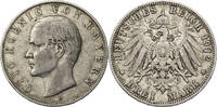 Kaiserreich, Bayern 3 Mark Otto (1886-1913) - Kursmünze (1908-1913) -