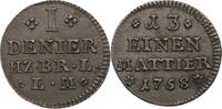 Braunschweig-Wolfenbüttel 1 Denier / 1/13 Mattier Karl I. (1735-1780) -