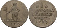 Braunschweig-Wolffenbüttel 1 Pfenning Karl (1735-1780) - Kursmünze (1737-1780) -