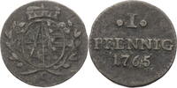 Sachsen, Albertinische Linie 1 Pfennig Friedrich August III. (1763-1806) -