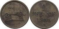 Braunschweig, Herzogtum 1 Pfennig Willhelm VIII. (1830-1884) - Kursmünze (1851-1856) -