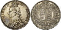 Großbritannien Half Crown Victoria (1837-1901) - Kursmünze (1887-1892) 2nd Portrait -