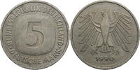 Bundesrepublik Deutschland 5 DM 1990 ? Kursmünze (1975-2001) ohne Münzze... 251.02 元 含税 ＋  125.51 元 运费