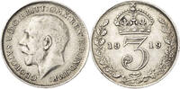 Großbritannien 3 Pence Georg V. (1910-1936) - Kursmünze (1911-1920) -
