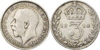 Großbritannien 3 Pence Georg V. (1910-1936) - Kursmünze (1911-1920) -