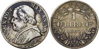 Vatikan 1 Lira Pius IX. (1846-1878) - Kursmünze (1866-1868) -