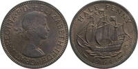 Großbritannien ½ Penny Elisabeth II. (1952-2022) - Kursmünze (1954-1970) -