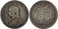 Großbritannien ½ Crown Victoria (1837-1901) - Kursmünze (1887-1892) -