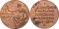Manheimer Medaille 75jähriges Jubiläum - Manheimer Berlin Jubiläums-Münze -