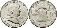USA ½ Dollar Franklin Half Dollar - Kursmünze (1948-1963) -