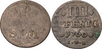Braunschweig-Wolfenbüttel 4 Pfennige Karl I. (1735-1780) -