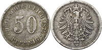 Kaiserreich 50 Pfennig Kursmünze (1875-1877) -