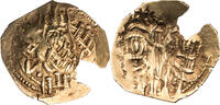 Byzanz Hyperpyron Nomisma Andronikos II. Palaiologos mit Michael IX. Palaiologos -
