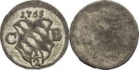Bayern, Kurfürstentum 1/2 Kreuzer Maximilian III. Joseph (1745–1777) -