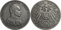 Kaiserreich, Preussen 5 Mark Wilhelm II. (1888-1918) - zum 25. Regierungsjubiläum -