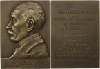 Belgien Plakette H. Matsaert / Plak. (v. A. Piryns-Matsaert) a.s. 35-Jähriges Jubiläum -