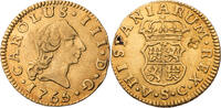 Spanien 1/2 Escudo 1765 SVC Karl III. (1759-1788) - Kursmünze (1759-1771... 3,305.04 元 含税 ＋  209.18 元 运费