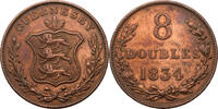 Guernsey 8 Doubles William IV. (1830-1837) - Kursmünze (1834-1858) -