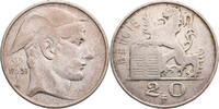Belgien 20 Francs Baudouin (1951-1993) - Kursmünze (1948-1955) - Flämische Legende -