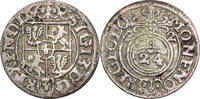 Polen 3 Pölker (1/24 Taler) 1622 Sigismund III. (1587-1632) ss 125.51 元 含税 ＋  125.51 元 运费