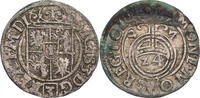 Polen 3 Pölker / 1/24 Taler 1625 Sigismund III. (1587-1632) ss, rau, Grü... 125.51 元 含税 ＋  125.51 元 运费