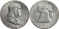 USA ½ Dollar Franklin Half Dollar - Kursmünze (1948-1963) -