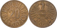 Österreich 20 Groschen Kursmünze (1950-1954) -