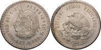 Mexiko 5 Pesos 1948 Mo Cuauhtemoc vz, Kratzer im Feld 376.52 元 含税 ＋  125.51 元 运费