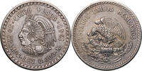 Mexiko 5 Pesos 1948 Mo Cuauhtemoc vz, Kratzer 376.52 元 含税 ＋  125.51 元 运费