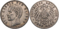 Kaiserreich, Bayern 5 Mark Otto (1886-1913) - Kursmünze (1891-1913) -