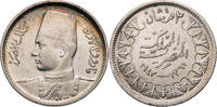 Ägypten 2 Qirsh Faruk I. (1936-1952) - Kursmünze (1937-1942) -