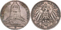 Kaiserreich, Sachsen 3 Mark Friedrich August III. (1904-1918) - Kursmünze (1908-1913) -